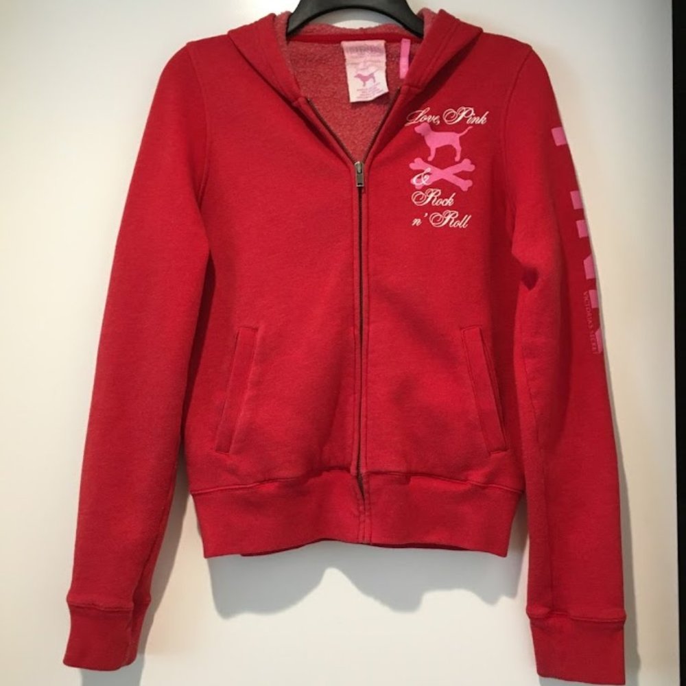 Pink Victoria's Secret Rock n' Roll Jacket Size S